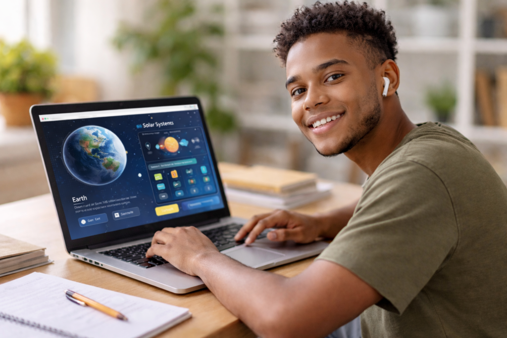 learning about the universe online